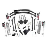 Rough Country 58350 6 Inch Ford 4-Link Suspension Lift System w/Vertex Shocks 05-07 F-250/350 4WD Gas