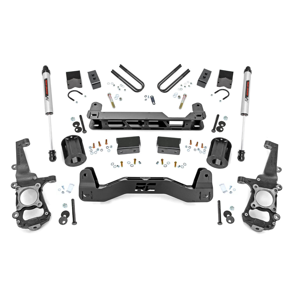6-Inch-Lift-Kit-With-V2-Shocks-21-22-Ford-F-150-2Wd-Rough-Country