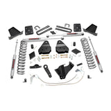 Rough Country 566.20 6 Inch Suspension Lift Kit 11-14 F-250 4WD Gas Overloads
