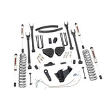 Rough Country 58870 6 Inch Suspension Lift Kit 4-Link w/V2 Shocks 08-10 F-250/350 4WD Gas