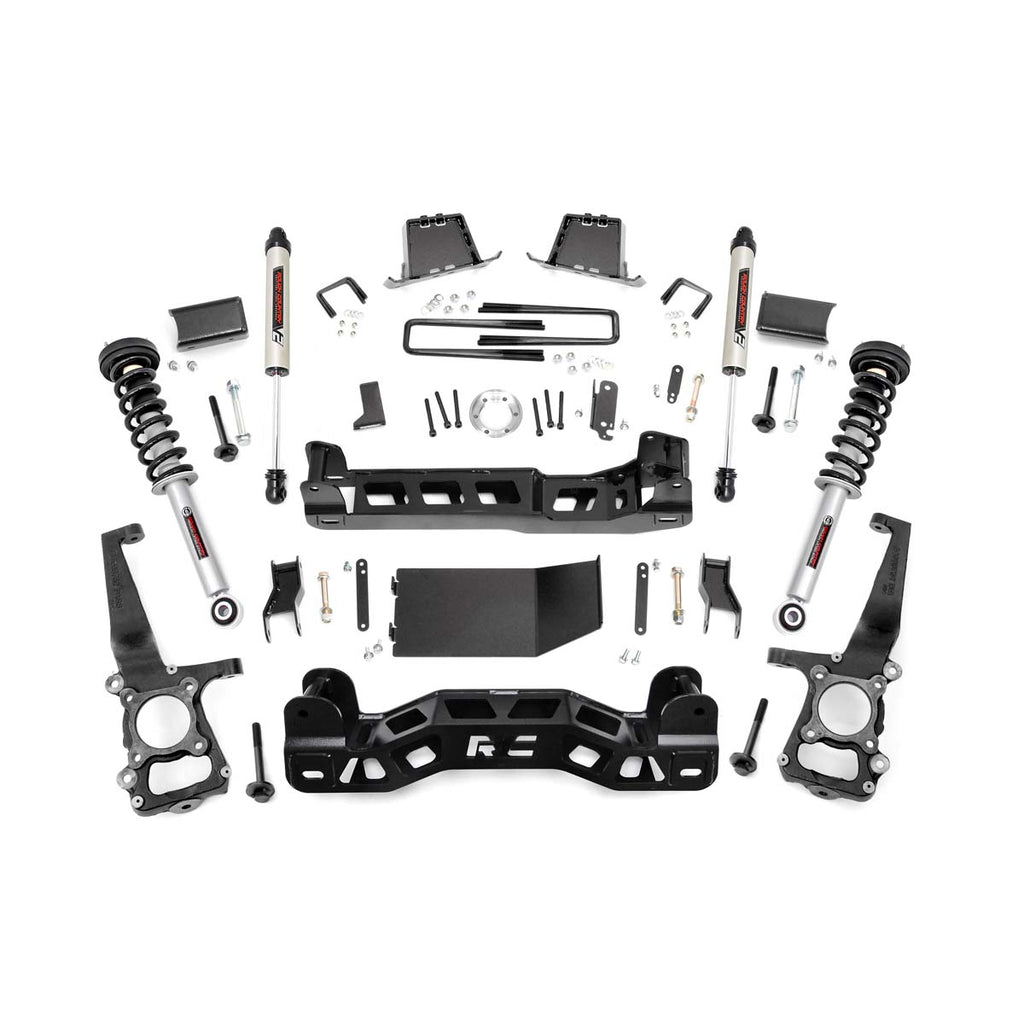 6-Inch-Suspension-Lift-Kit-Lifted-N3-Struts--V2-Shocks-09-10-F-150-4Wd-Rough-Country