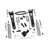 Rough Country 53970 6 Inch Suspension Lift Kit Radius Arms w/V2 Shocks 08-10 F-250/350 4WD Gas