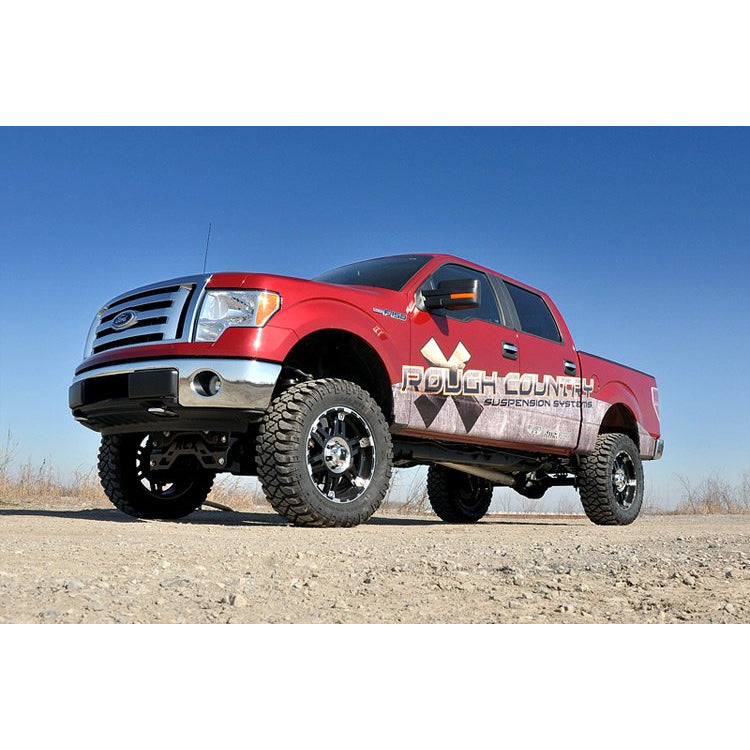 6-Inch-Suspension-Lift-Kit-Strut-Spacers--V2-Shocks-09-10-F-150-4Wd-Rough-Country