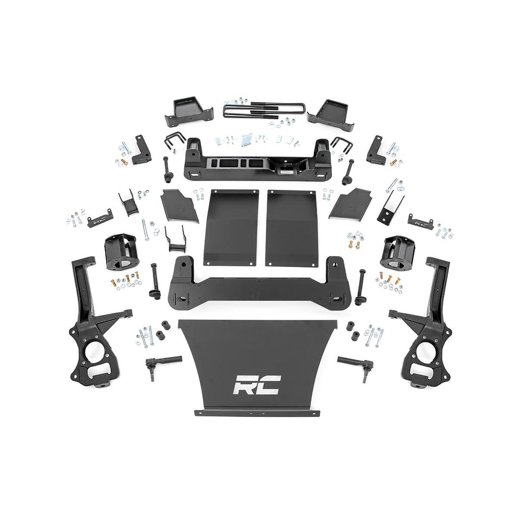6-Inch-Suspension-Lift-Kit-Strut-Spacers-19-20-Gmc-Denali-1500-WAdaptive-Ride-Control-4Wd2Wd-Rough-Country