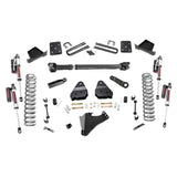 Rough Country 51351 6 Inch Suspension Lift Kit w/Front Drive Shaft Vertex 17-19 F-250/350 4WD Diesel 4 Inch Axle w/o Overloads