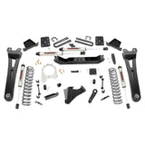 Rough Country 51270 6 Inch Suspension Lift Kit w/Radius Arms & V2 Shocks Rear Overload Springs 3.5 Inch Diam 17-19 F-250/350 4WD Diesel