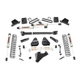 Rough Country 50471 6 Inch Suspension Lift Kit w/V2 Monotube & Front Drive Shaft 17-19 F-250/350 4WD Diesel