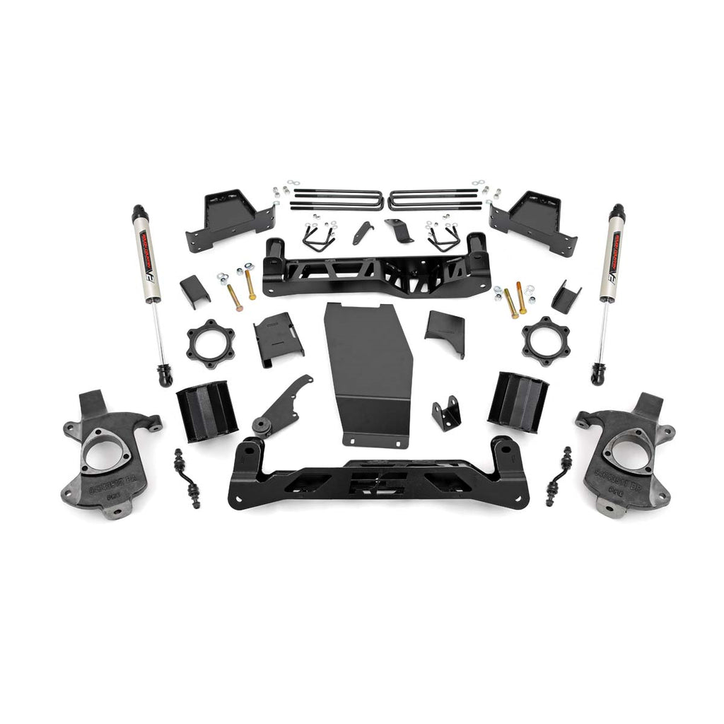 6-Inch-Suspension-Lift-Kit-WV2-Monotube-14-18-SilveradoSierra-1500-4Wd-AluminumStamped-Steel-Rough-Country