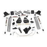 Rough Country 52970 6 Inch Suspension Lift Kit w/V2 Shocks Gas No Overload Springs 15-16 F-250 4WD 2015-2016 4WD Ford F-250 Super Duty