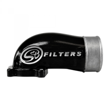 Load image into Gallery viewer, ~(6-Lbs.-12X9x9)~-Intake-Elbow-90-Degree-With-Cold-Side-Intercooler-Piping-And-Boots-For-05-07-Ford-Powerstroke-6.0L-S-B