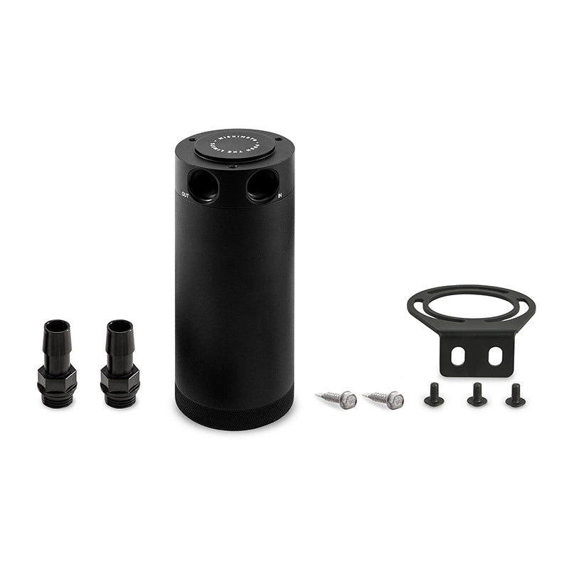 ~(6-Lbs.-4X3x3)~-Mishimoto-Xl-Compact-Baffled-Oil-Catch-Can-2-Port