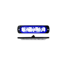 Load image into Gallery viewer, 6-Led-Ultra-Slim-Flush-Mount-19-Flash-Pattern-Marker-Strobe-Light-(Blue)