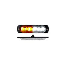 Load image into Gallery viewer, 6-Led-Ultra-Slim-Flush-Mount-19-Flash-Pattern-Strobe-Marker-(WhiteAmber)