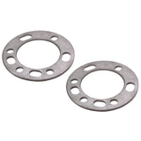 Trans-Dapt 7107 6 LUG Disc Brake Spacers; 5-1/2 in. Bolt Circle Diameter; 1/4 in. Thick (Pr)