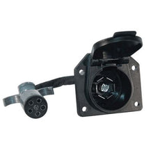 Load image into Gallery viewer, 6-Pole-Round-To-7-Rv-Blade-Flexible-Wire-Die-Cast-Zinc-(6-Pole-Round)