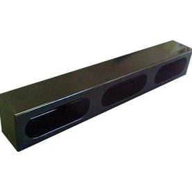 6-X-2.5In-Triple-Oval-Powder-Coated-Steel-Light-Box-W-Knockouts