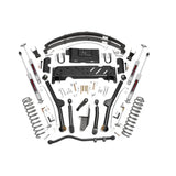 Rough Country 61822 6.5 Inch Jeep Long Arm Suspension Lift System 84-01 XJ Cherokee-2.5L/4.0L/NP242