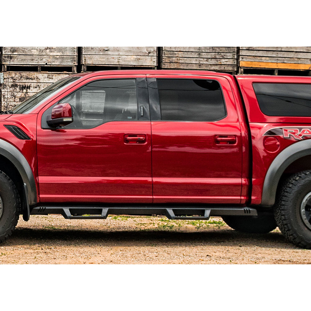 ~(60-Lbs.-90X10x8)~-Step-Systems-Epyx-Textured-Black-Dodge-09-15.5-1500-10-18-Ram-2500-3500-Crew-Cab-All-Beds-Gas-Diesel-Srw-Drw