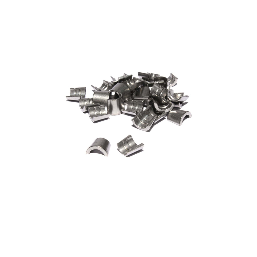 COMP Cams 600-16 Hardened Steel Set of 16 - 7 Degree, 5/16", Single Groove Street Locks