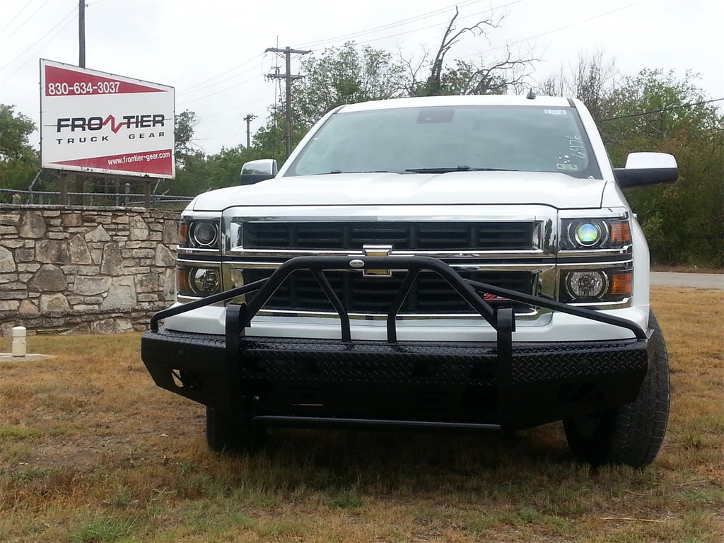 Frontier Truck Gear 600-21-4009 Xtreme Front Bumper Replacement for Select Chevrolet Silverado