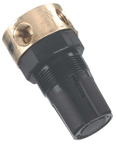 Lincoln Industrial 600003 Miniature In Line Air Regulator, 1/4 Inch NPT(F) Inlet/Outlet Thread, 0 to 125 Operating Pressure Range