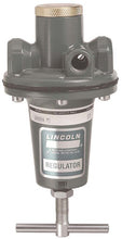 Load image into Gallery viewer, Lincoln Industrial 600004 Air Regulator, Die Cast Zinc, 1/4 inch npt Female Threads With Gauge Port, 0 to 250 psi Operating Pressure