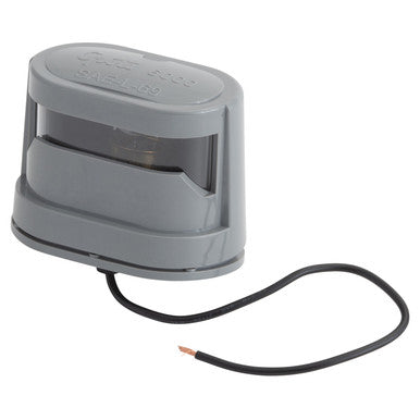 Grote 60001 License Lamp, Gray, Duramold