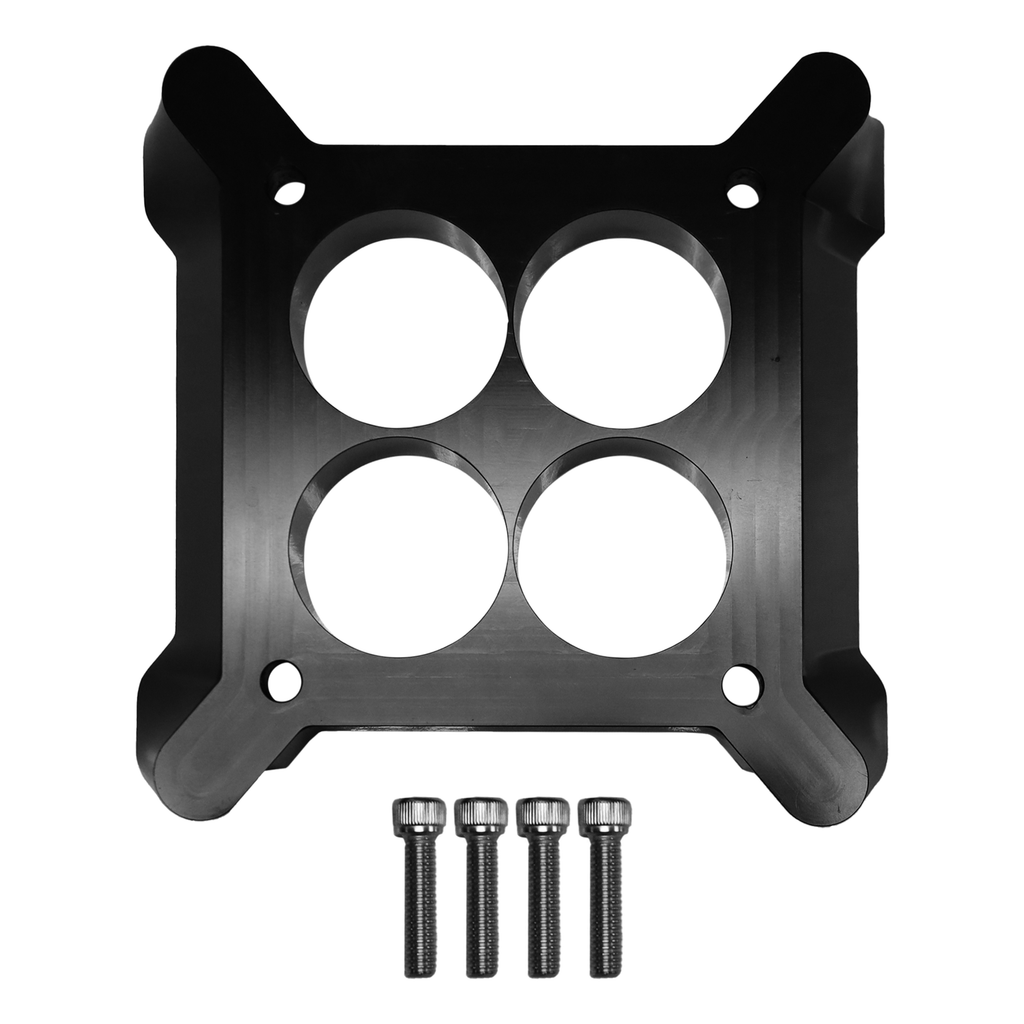 FiTech Fuel Injection 60040 Adapter plate 4150 inline to side saddle.