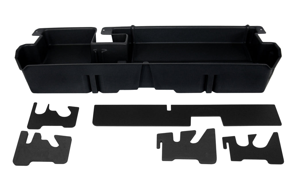 DU-HA 60051 DÜHA 60051 Underseat Storage / Gun Case - Black for Select Toyota Tundra