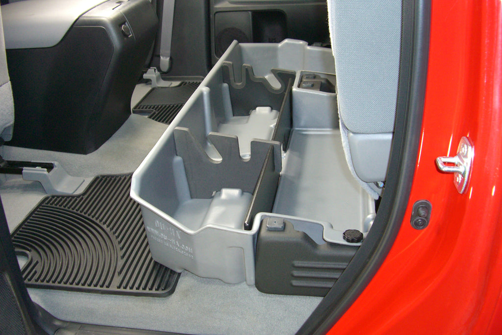 DU-HA 60051 DÜHA 60051 Underseat Storage / Gun Case - Black for Select Toyota Tundra