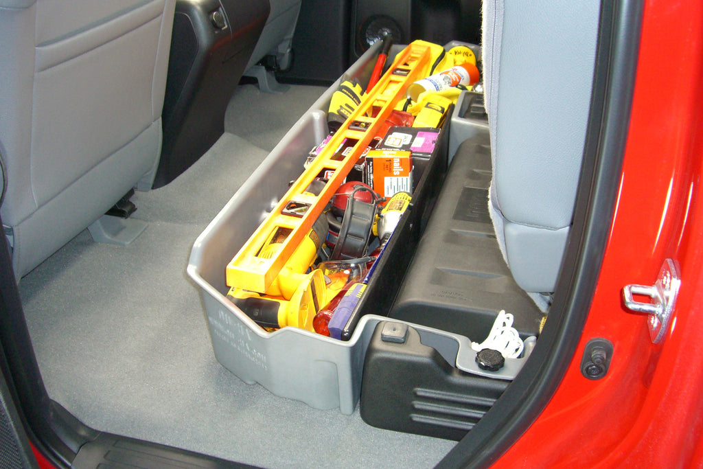 DU-HA 60061 DÜHA 60061 Underseat Storage / Gun Case - Black for Select Toyota Tundra