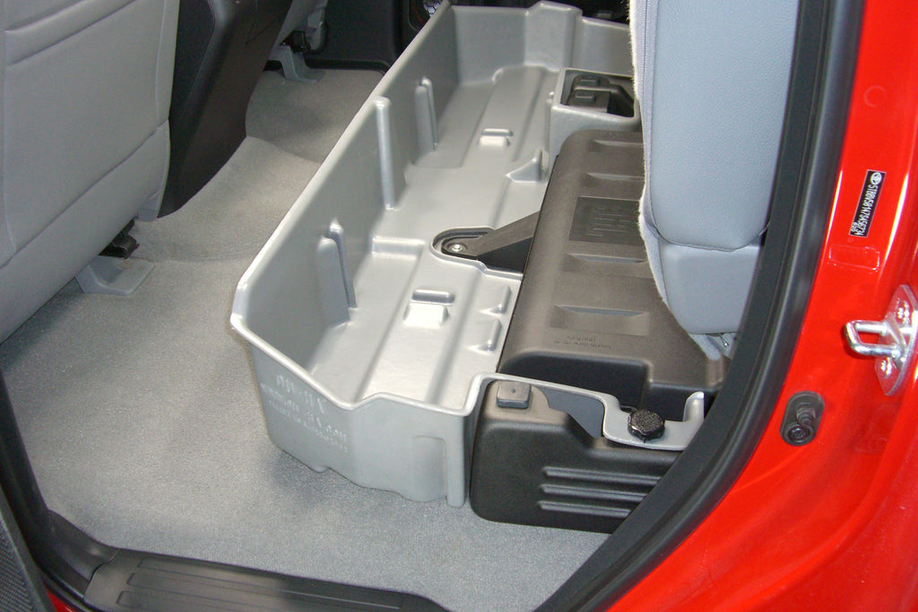 DU-HA 60061 DÜHA 60061 Underseat Storage / Gun Case - Black for Select Toyota Tundra