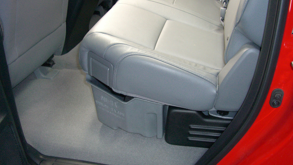 DU-HA 60061 DÜHA 60061 Underseat Storage / Gun Case - Black for Select Toyota Tundra