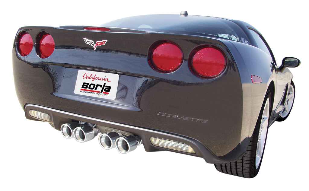 Borla 60089 X-Pipe With Mid-Pipes for Select Chevrolet Corvette