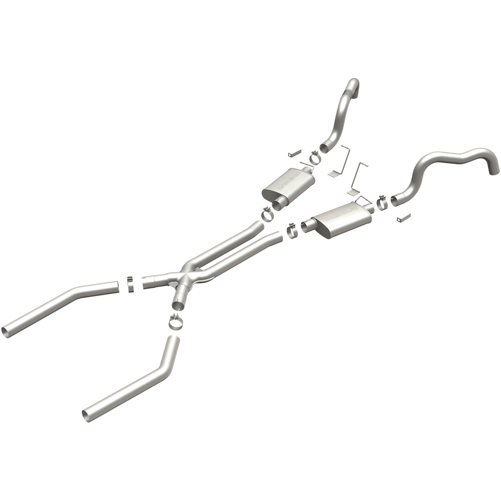 MagnaFlow Exhaust Products 15899 Street Series System for Select Buick Apollo, Chevrolet Camaro, Chevrolet Chevy II, Chevrolet Nova, Oldsmobile Omega, Pontiac Firebird, Pontiac Ventura