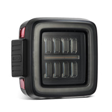 Load image into Gallery viewer, AlphaRex 602010 Prismatic LED Taillights Jet Black for Select Jeep Wrangler