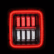 Load image into Gallery viewer, AlphaRex 602030 Prismatic LED Taillights Clear for Select Jeep Wrangler