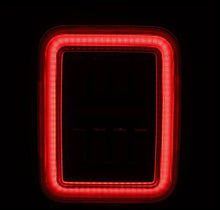 Load image into Gallery viewer, AlphaRex 602070 Prismatic LED Taillights Black Red for Select Jeep Gladiator