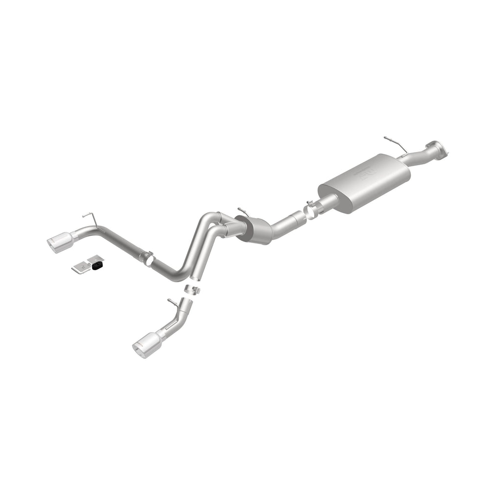 MagnaFlow Exhaust Products 16772 Street Series Polished Cat-Back System for Select Hummer H2