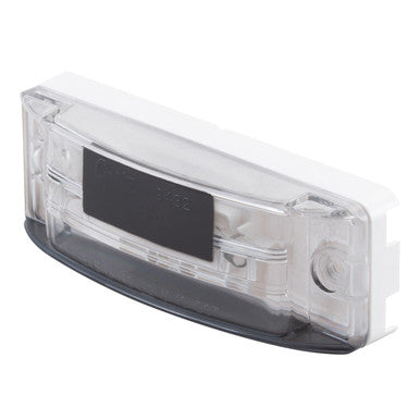 Grote 60331 License Lamp, Clear, Sld Turtleback Ii