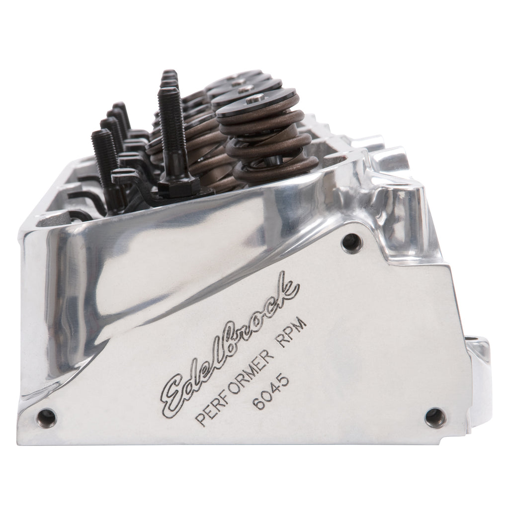 Edelbrock 604515 Engine Cylinder Head for Select Chevrolet Bel Air, Chevrolet Biscayne, Chevrolet Blazer, Chevrolet Brookwood, Chevrolet C10, Chevrolet C10 Pickup, Chevrolet C10 Suburban, Chevrolet C20, Chevrolet C20 Pickup, Chevrolet C20 Suburban,