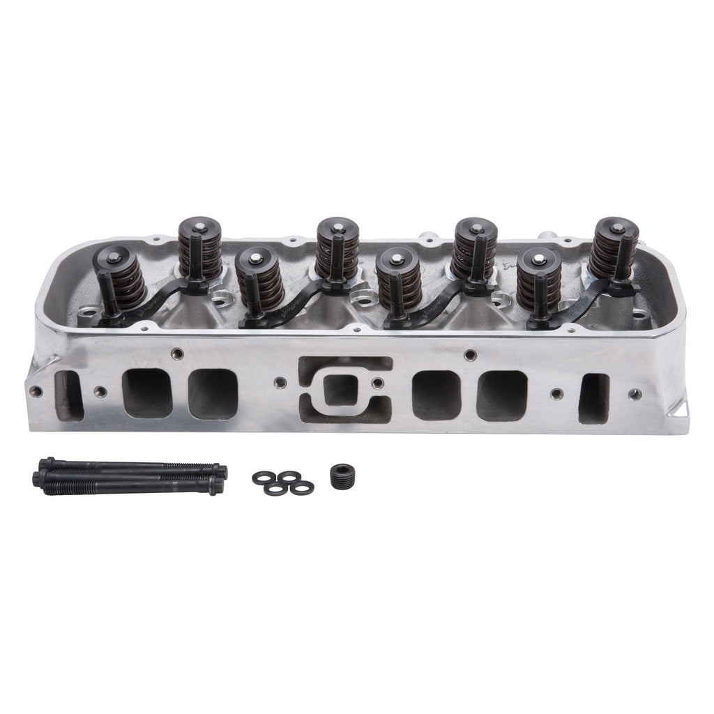 Edelbrock 604919 Engine Cylinder Head for Select Chevrolet Bel Air, Chevrolet Biscayne, Chevrolet Blazer, Chevrolet C10, Chevrolet C10 Pickup, Chevrolet C10 Suburban, Chevrolet C20, Chevrolet C20 Pickup, Chevrolet C20 Suburban, Chevrolet C30, Chevrolet