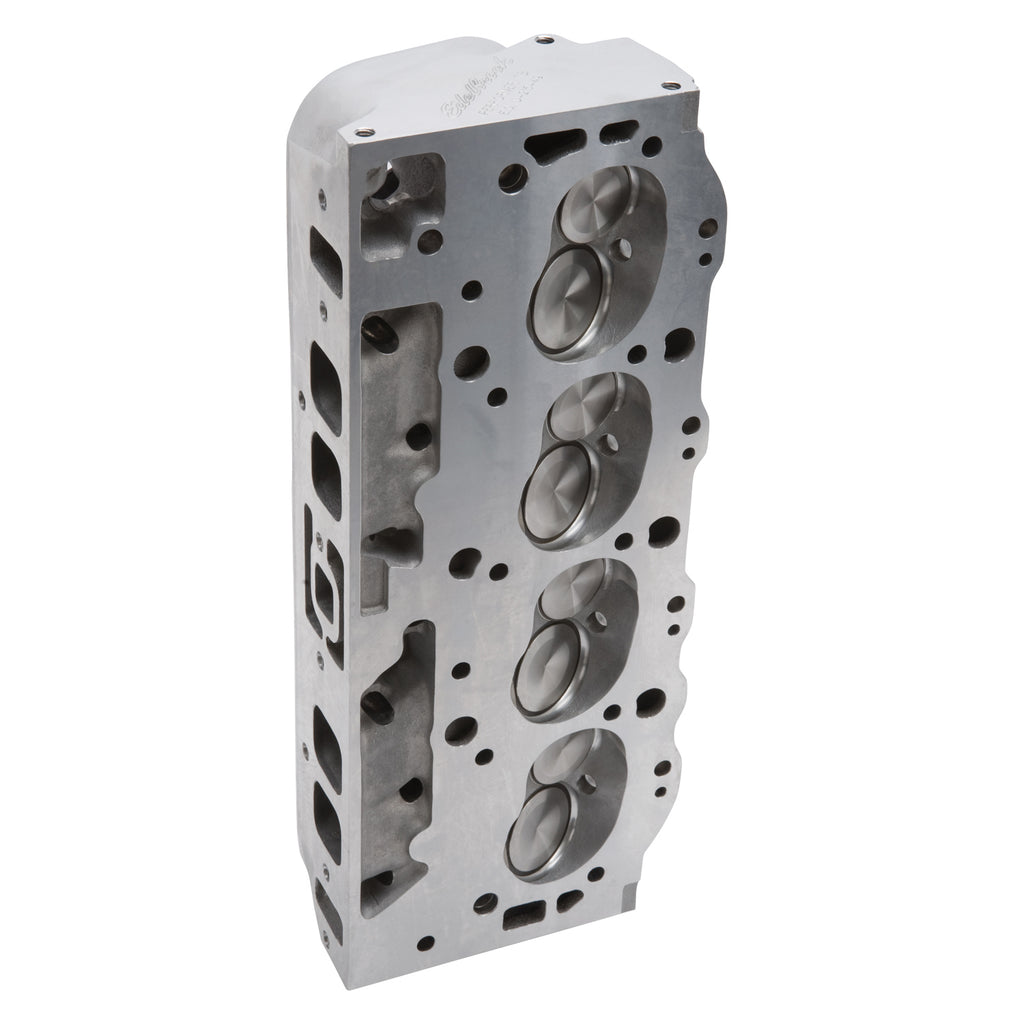 Edelbrock 604919 Engine Cylinder Head for Select Chevrolet Bel Air, Chevrolet Biscayne, Chevrolet Blazer, Chevrolet C10, Chevrolet C10 Pickup, Chevrolet C10 Suburban, Chevrolet C20, Chevrolet C20 Pickup, Chevrolet C20 Suburban, Chevrolet C30, Chevrolet