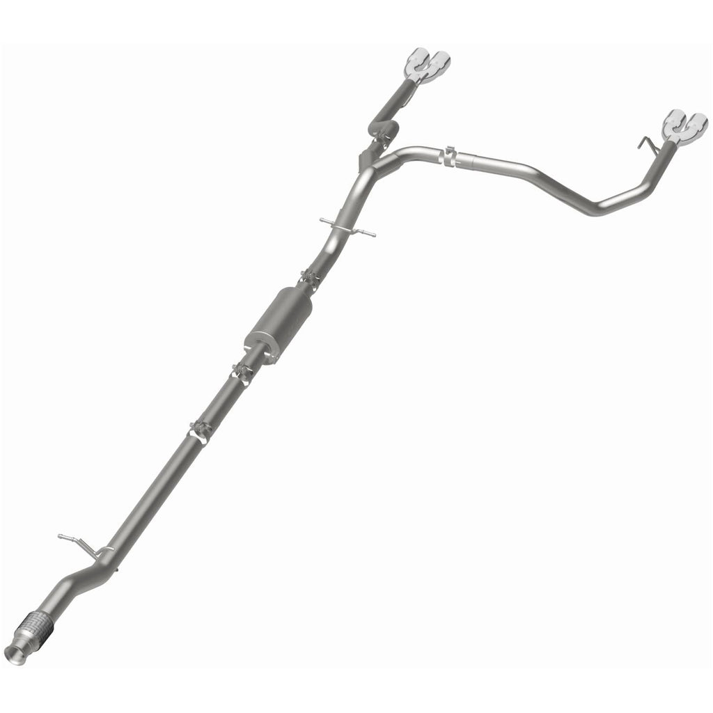 MagnaFlow Exhaust Products 19477 Street Series Polished Cat-Back System for Select Chevrolet Silverado 1500, Chevrolet Silverado LTD, GMC Sierra 1500, GMC Sierra Limited