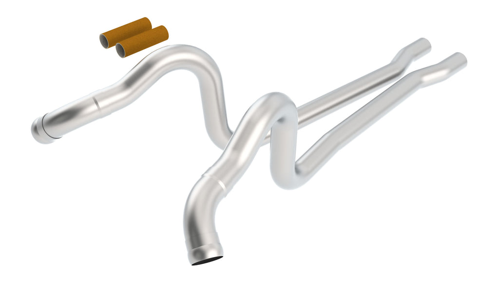 Borla 60521 Over Axle Mid-Pipes for Select Ford Mustang