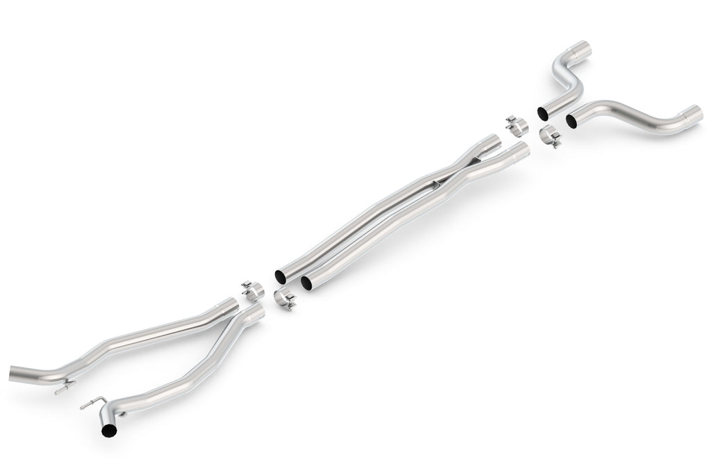Borla 60539 Connection Pipes - X-Pipe With Mid-Pipes