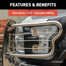 Load image into Gallery viewer, ARIES 6057-2 Polished Stainless Grille Guard; Select Honda Ridgeline - Truck Part Superstore