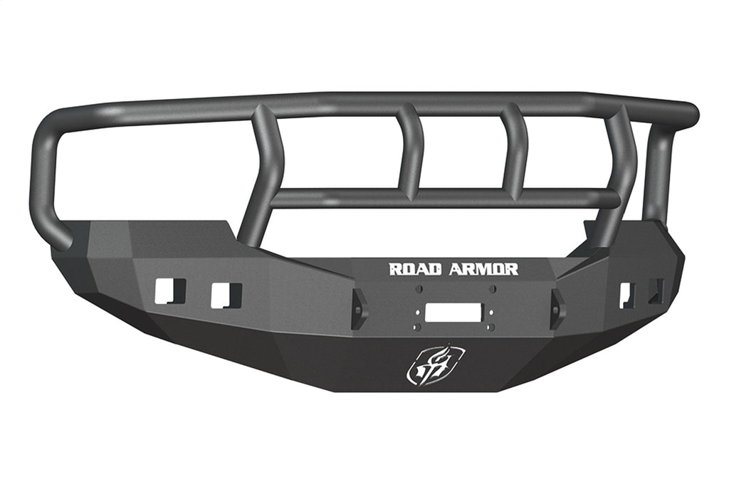 Road Armor 605R2B Stealth Winch Front Bumper for Select Ford Excursion, Ford F-250 Super Duty, Ford F-350 Super Duty, Ford F-450 Super Duty