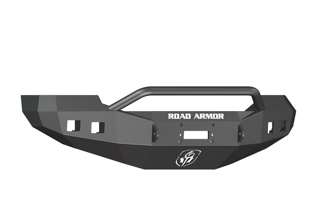 Road Armor 605R4B Stealth Winch Front Bumper for Select Ford Excursion, Ford F-250 Super Duty, Ford F-350 Super Duty, Ford F-450 Super Duty