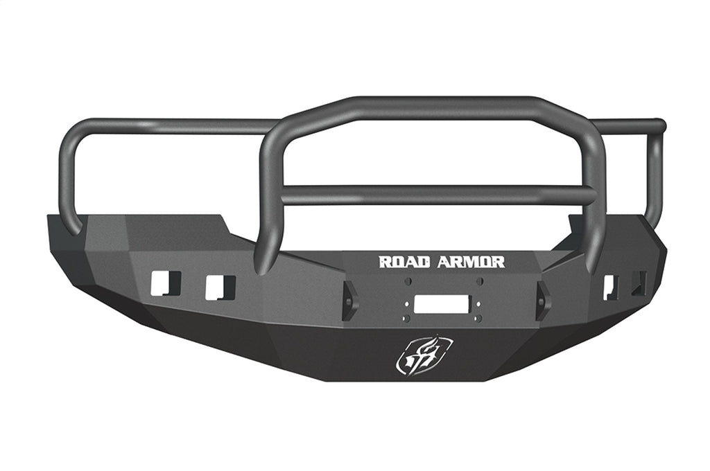 Road Armor 605R5B Stealth Winch Front Bumper for Select Ford Excursion, Ford F-250 Super Duty, Ford F-350 Super Duty, Ford F-450 Super Duty
